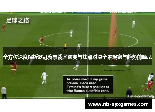 全方位深度解析欧冠赛事战术演变与焦点对决全景观察与趋势前瞻录